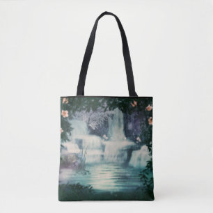 Fantasy Waterfall Cascade Tote Bag