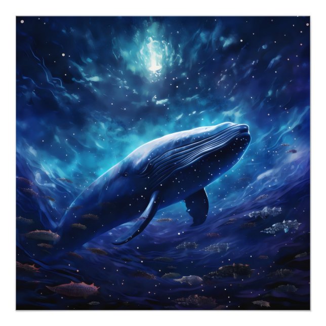 Fantasy Whale Photo Print (Front)
