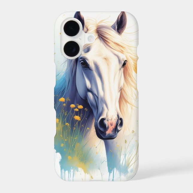 Fantasy White Horse  (Back)