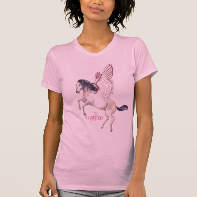 Fantasy winged horse t-shirt (Front)