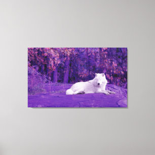 Fantasy Wolf Canvas Print