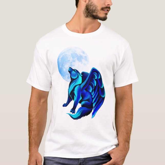 Fantasy Wolf T-Shirt (Front)