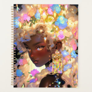 Fantasy Woman African American Art Planner