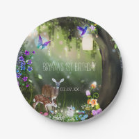 Fantasy woodland forest animals enchanted party