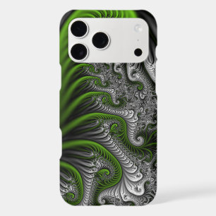 Fantasy World Green And Grey Abstract Fractal Art