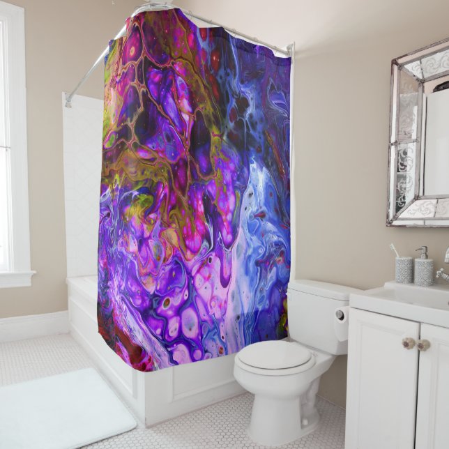 Fantasy World Shower Curtain (In Situ)