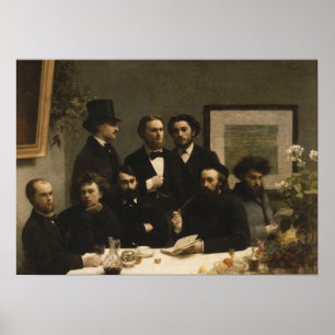 Fantin-Latour - By The Table Poster