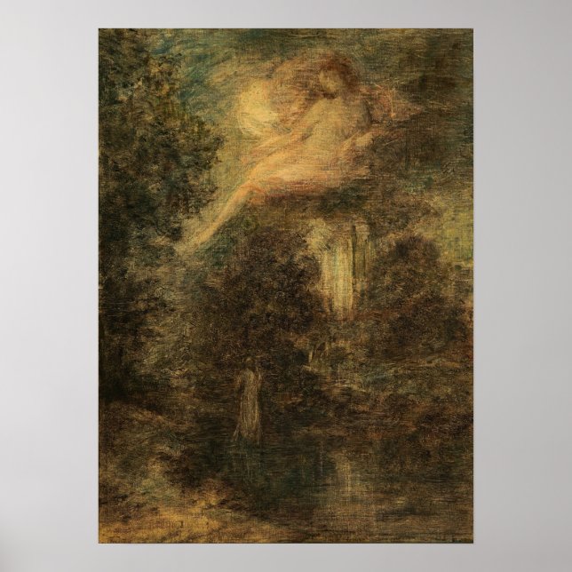 Fantin-Latour - L'Evocation (Solitude) Poster (Front)