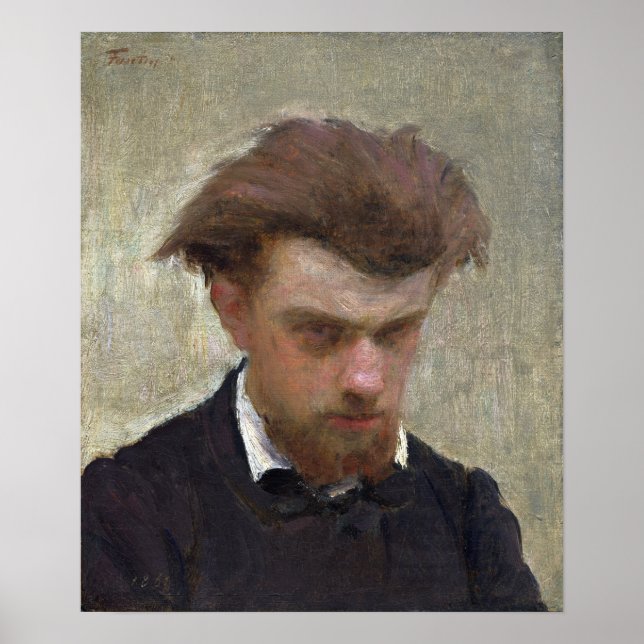 Fantin-Latour - Self Portrait Poster (Front)