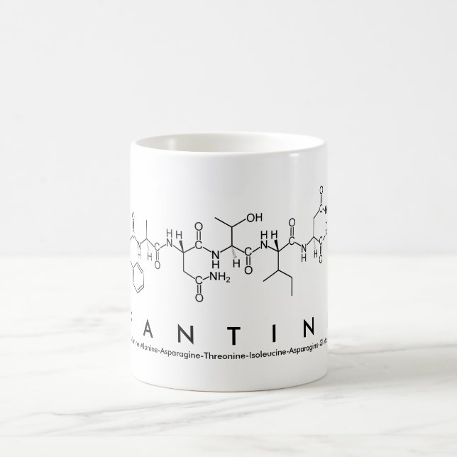 Fantine peptide name mug (Center)