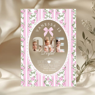 Fany One Love Shack Photo collage 1st Birthday Acrylic Invitations