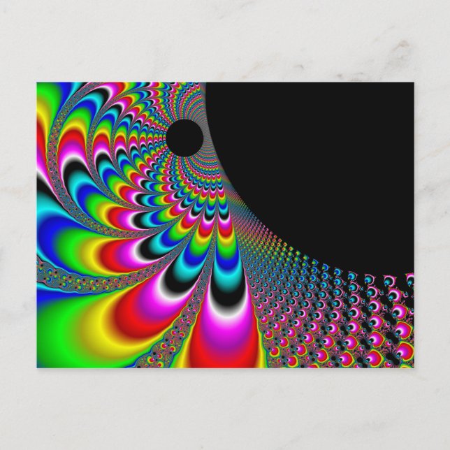 Fanyc - Mandelbrot Fractal Art Postcard (Front)