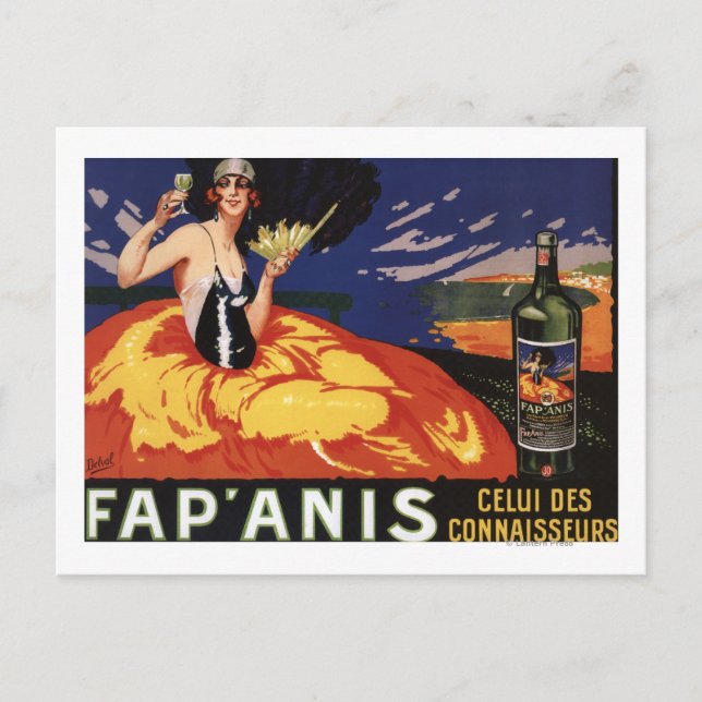 Fap'Anis Celui Des Connaisseurs Postcard (Front)