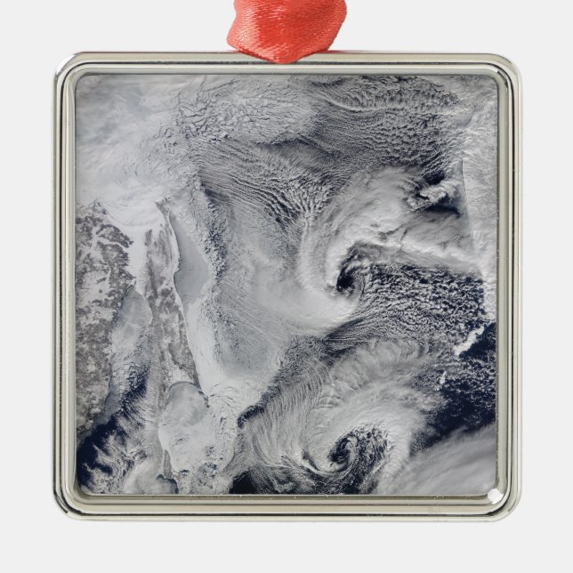 Far eastern Russia Metal Tree Decoration (Front)