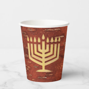 Far North Chanukkah - Inner Birch Bark Paper Cups