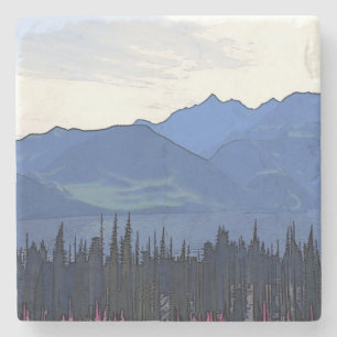 Far North Summer Stone Coaster