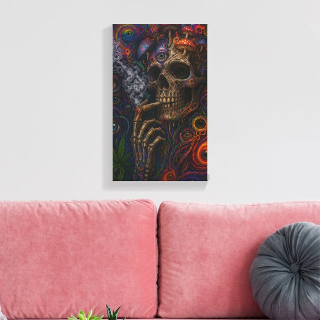 Far Out Canvas Print (Insitu(LivingRoom))
