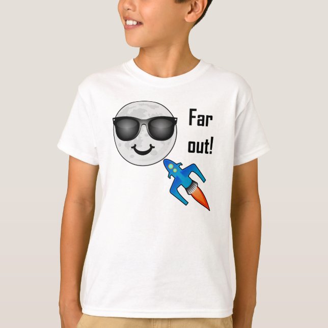 Far Out Design - Kids' Basic T-Shirt (Front)
