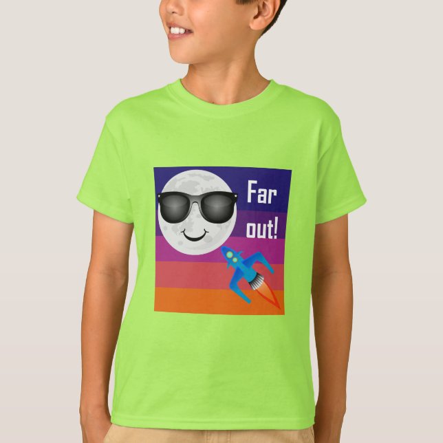 Far Out Design - Kids' Basic T-Shirt (Front)