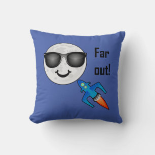 Far Out Design - Throw Pillow 16" x 16"