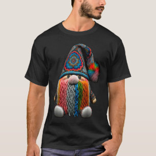 Far Out Hippie Gnome Groovy Garden Gnome T-Shirt