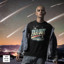 Far Out Man Retro 60’s Slogan Personalised 