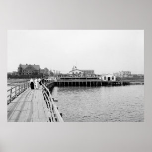 Far Rockaway From the Inlet, 1904 Poster