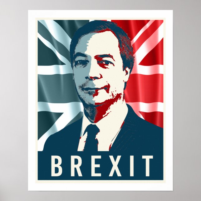 Farage Brexit Poster - - (Front)