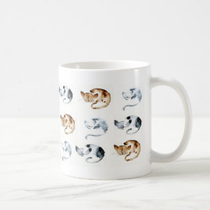 Farandole of chaquarelles door frames coffee mug