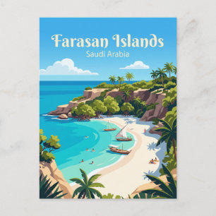 Farasan Islands Saudi Arabia Postcard