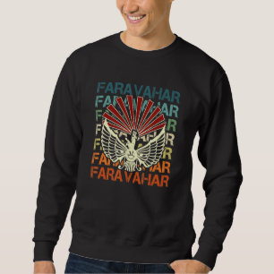Faravahar Zoroastrianism Zarathustra Symbol philos Sweatshirt