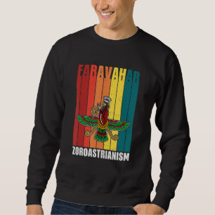 Faravahar Zoroastrianism Zarathustra Symbol philos Sweatshirt