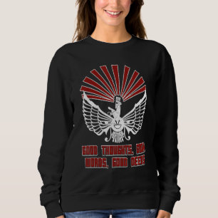 Faravahar Zoroastrianism Zarathustra Symbol philos Sweatshirt