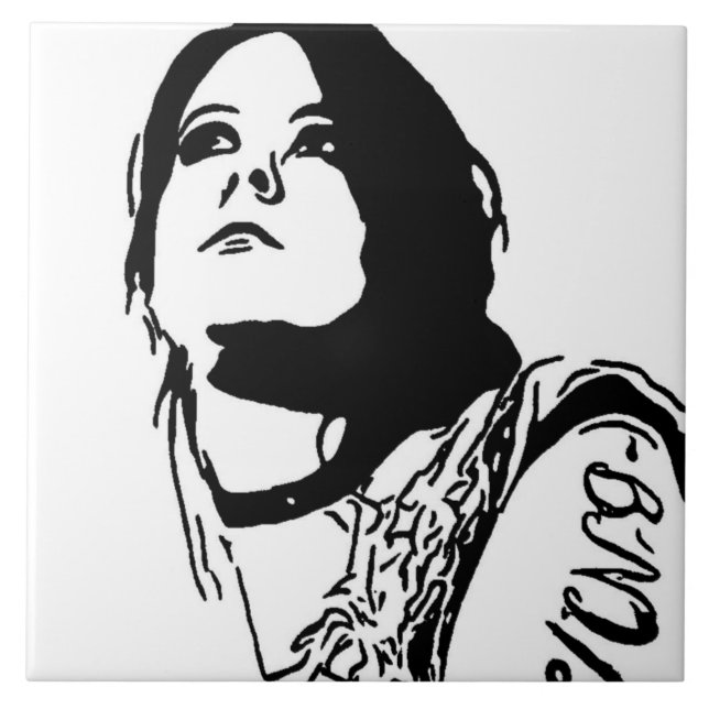 Faraway Stare Tile (Front)