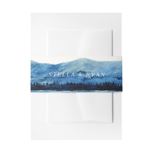 Faraway / Wrap Invitation Belly Band (Front Example)