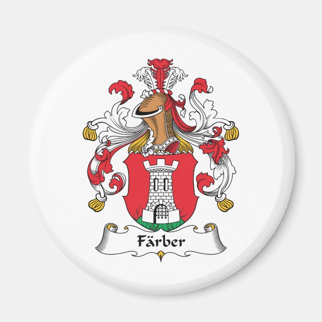 Farber Family Crest Magnet (Front)