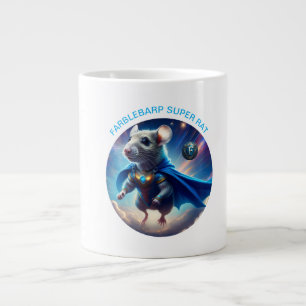 Farblebarp The Super Rat Large Coffee Mug