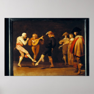 Farce Actors Dancing Poster