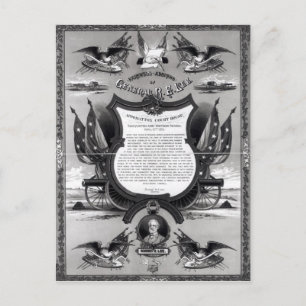 Farewell Address of General Robert E. Lee Postcard