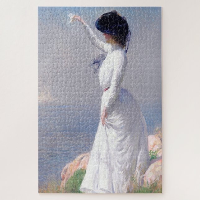 Farewell (by Joseph DeCamp) Jigsaw Puzzle (Vertical)