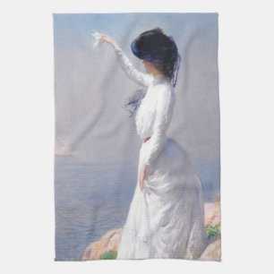 Farewell (by Joseph DeCamp) Tea Towel