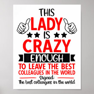 Farewell Coworker Leaving Job, Coworker Going Away Poster