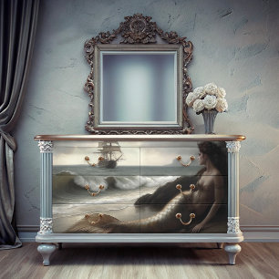 Farewell Voyage Mermaid Decoupage Tissue Paper