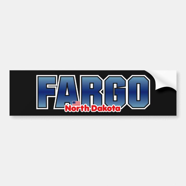 Fargo Bumper Sticker (Front)
