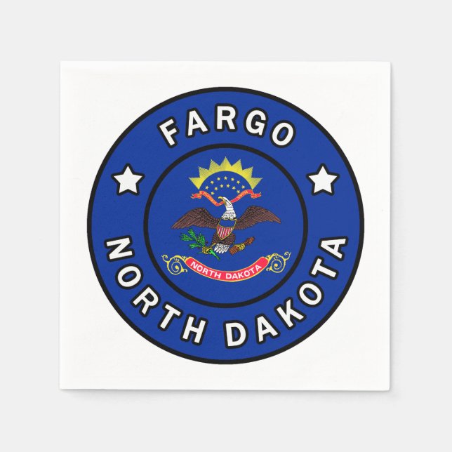 Fargo North Dakota Napkin (Front)