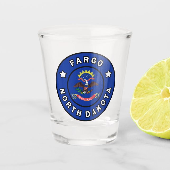 Fargo North Dakota Shot Glass (Front)
