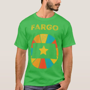 Fargo North Dakota Vintage Distressed Souvenir 1 T-Shirt