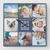 Farher's Day Family Memories Photo Collage