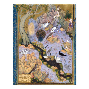 Farid al-Din 'Attar The Concourse of the Birds Photo Print