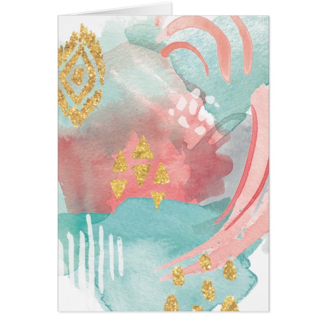 Faridas Abstract - Muted Colours (Front)